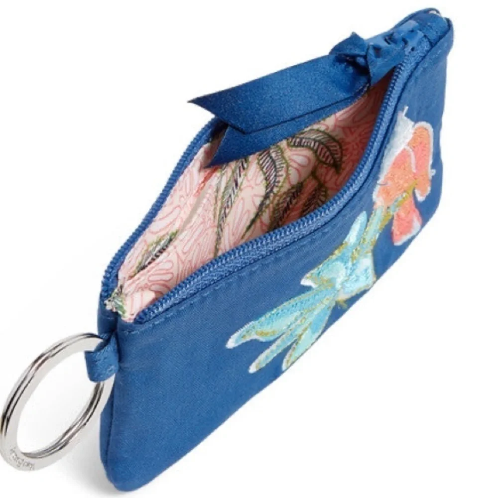 VERA BRADLEY Zip ID Case - Rain Forest Canopy